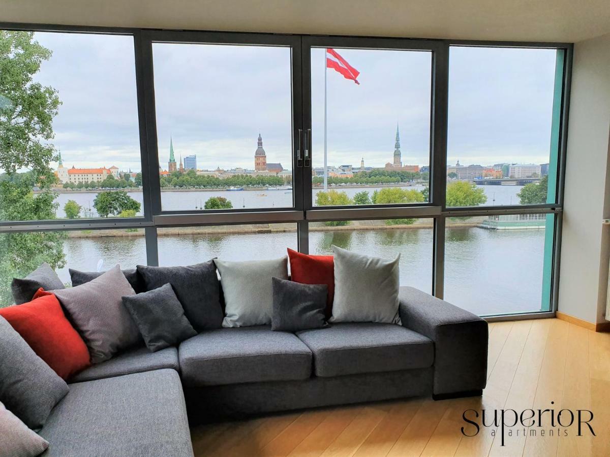 Winwinstay Superior Apartment By River Daugava Riga Exteriör bild